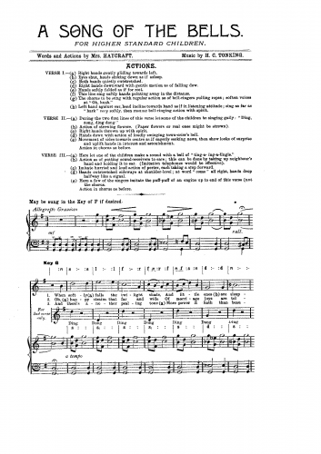 Tonking - A Song of the Bells - Score