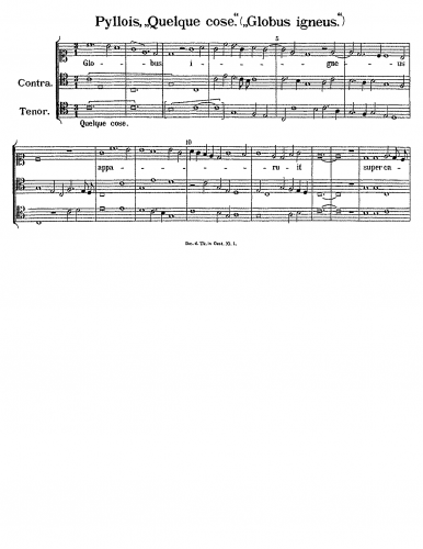 Pullois - Quelque cose - Score