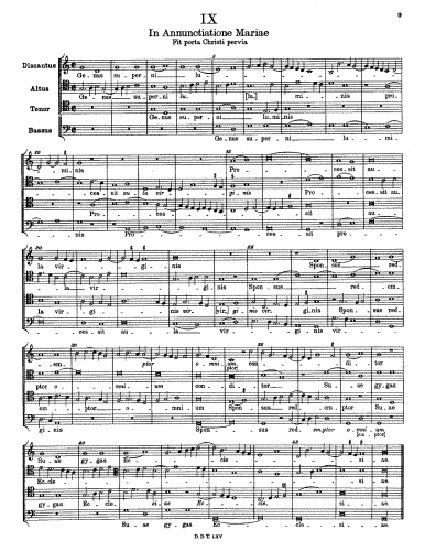 Stoltzer - Genus superni luninis - Score