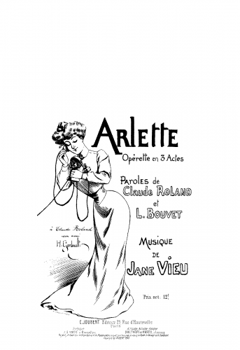 Vieu - Arlette - Vocal Score - Score