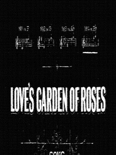 Wood - Love's Garden of Roses - Score