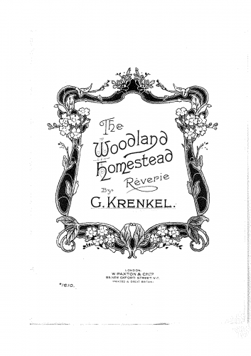 Krenkel - The Woodland Homestead - Score