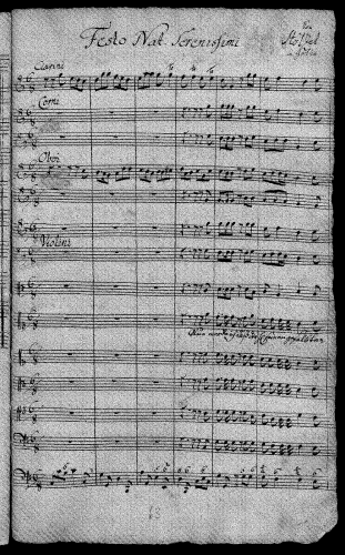 Stölzel - Nun merke ich daß der Herr seinen Gesalbten hilft - Score