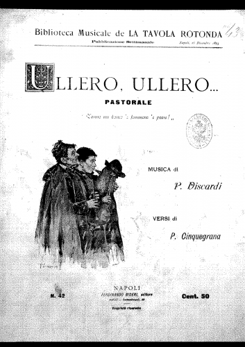 Viscardi - Ullero, ullero... - complete score