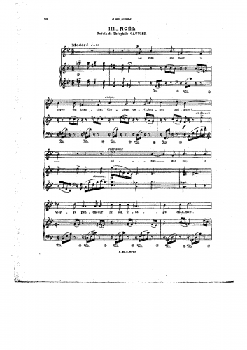 Amiet - Noël - Score