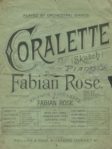 Rose - Coralette - score