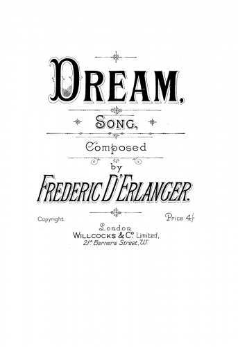 Erlanger - Dream - Score