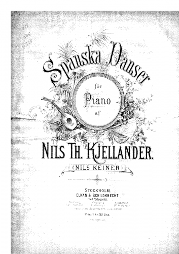 Kjellander - Spanska Danser - Score