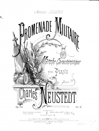 Neustedt - Promenade militaire - Score