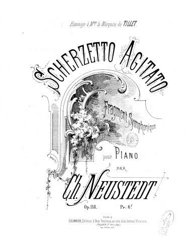 Neustedt - Scherzetto agitato - Score