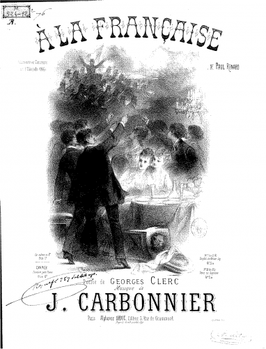 Carbonnier - À la française - Score