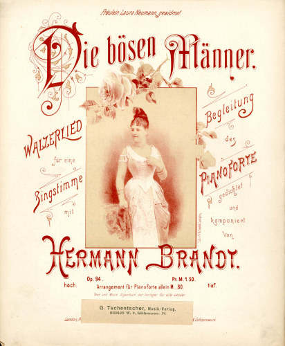 Brandt - Die bösen Männer, Op. 94 - For Piano - Score