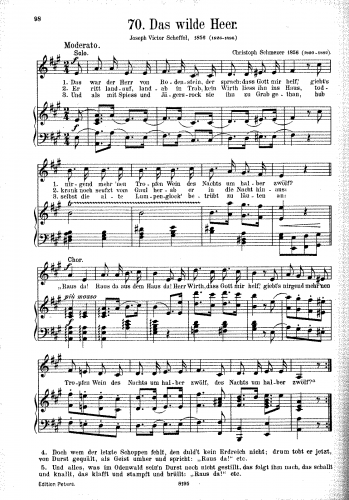 Schmezer - Das wilde Heer - Score