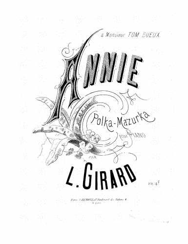 Girard - Annie - Score