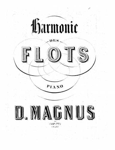 Magnus - Harmonie des flots - Score