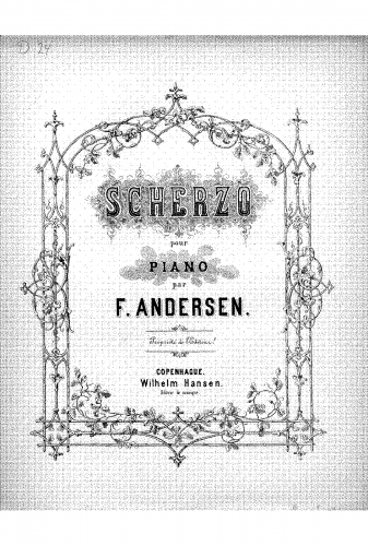 Andersen - Scherzo - Score