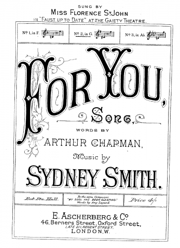 Smith - For You - Original version (G major)