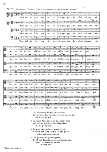 Zirler - Wem wöl wir diesen rebner bringen - Score