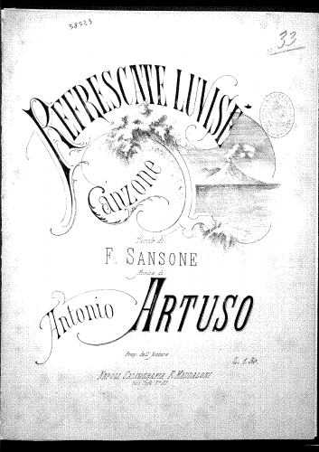 Artuso - Refrescate Luvisè - Score