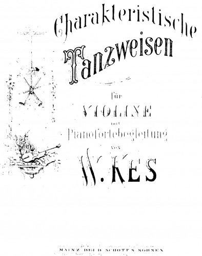 Kes - Charakteristische Tanzweisen - Score