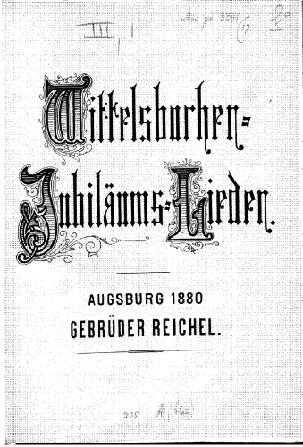 Ortner - Königs-Ode - Vocal Score