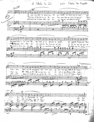 Soubre - A l'Etoile du soir - Score