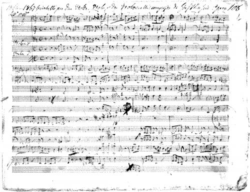 Mascia - String Quintet, Op. 106 - Score