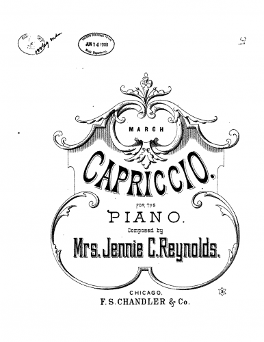 Reynolds - March-capriccio - Score