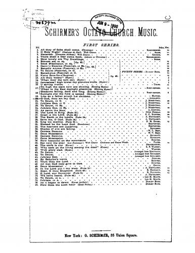 Anzoletti - Psalm 63 - Score