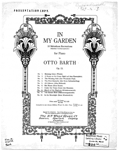 Barth - In My Garden - 8. March of the Shadows (Schattenmarsch)