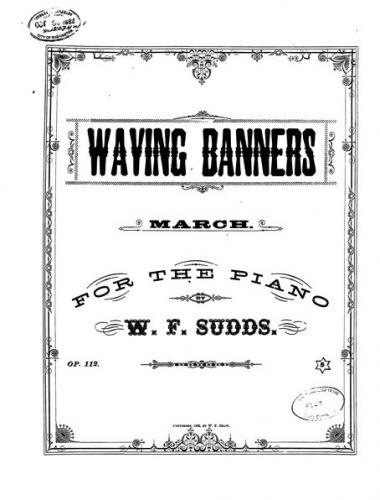 Sudds - Waving Banners - Piano Score - Score