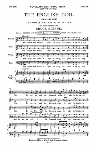 Steane - The English Girl - Score