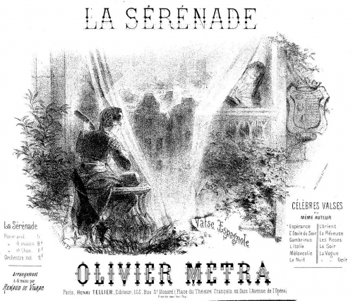 Métra - Serenade - Piano Score - Score