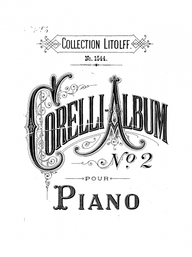 Corelli - 20 Morceaux célèbres - Complete piano score
