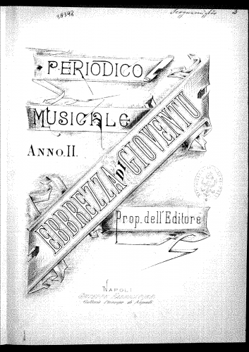 Scognamiglio - La musica dell'avvenire - Score