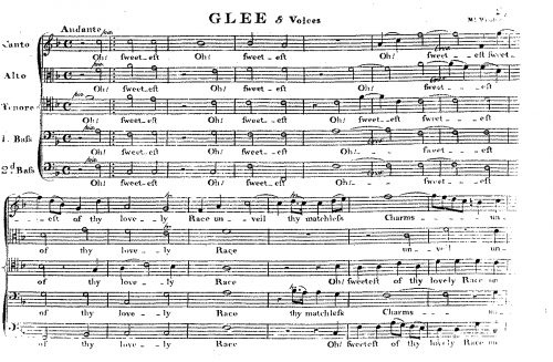 Webbe - Glee - Score