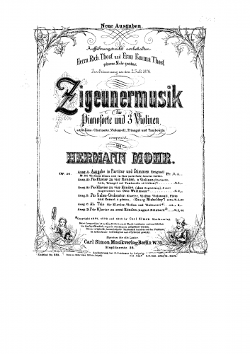 Mohr - Zigeunermusik