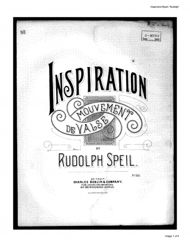 Speil - Inspiration - Score