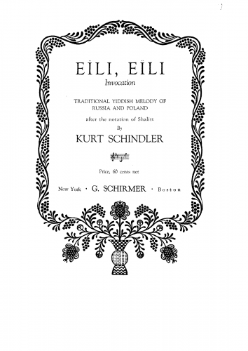 Schindler - EÃ¯li, eÃ¯li - Score