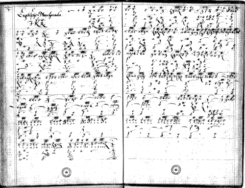 Radeck - English Masquerade - Score