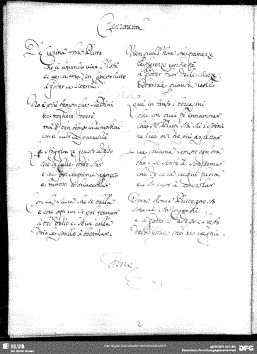 Porta - L'amor di figlia - For Voice and Continuo - Aria of Emilia: La beltà che superbetta (Act II, Sc.14)