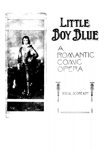 Berény - Little Boy Blue - Vocal Score - Score