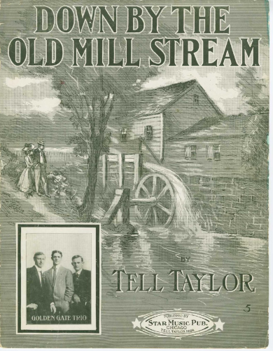 Taylor - Down by the Old Mill Stream - Score