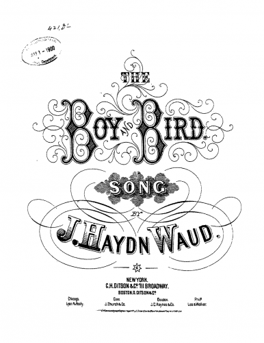 Waud - The Boy and Bird - Score