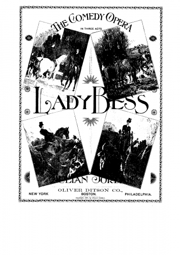 Jordan - Lady Bess - Vocal Score - Score