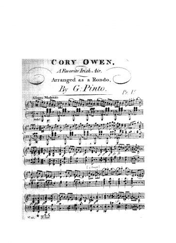 Pinto - Cory Owen - Score