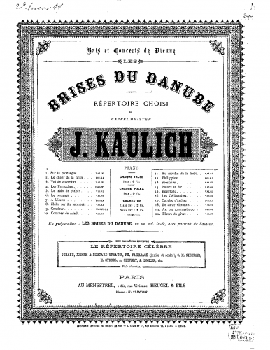 Kaulich - Dauerlauf-Polka - Piano Score - Score