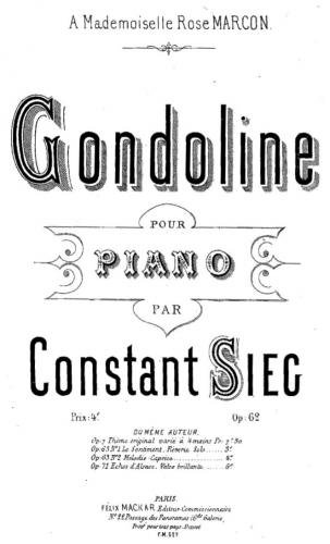 Sieg - Gondoline - Score