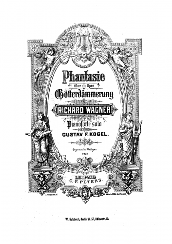 Kogel - Phantasie über die Oper Götterdämmerung von Richard Wagner - Score