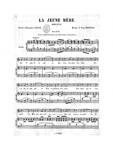 Rieffler - La jeune mère - Score